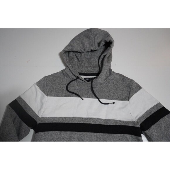 Free Planet Hoodie Mens Small Gray Pullover‎ Hooded Sweatshirt - Picture 1 of 6